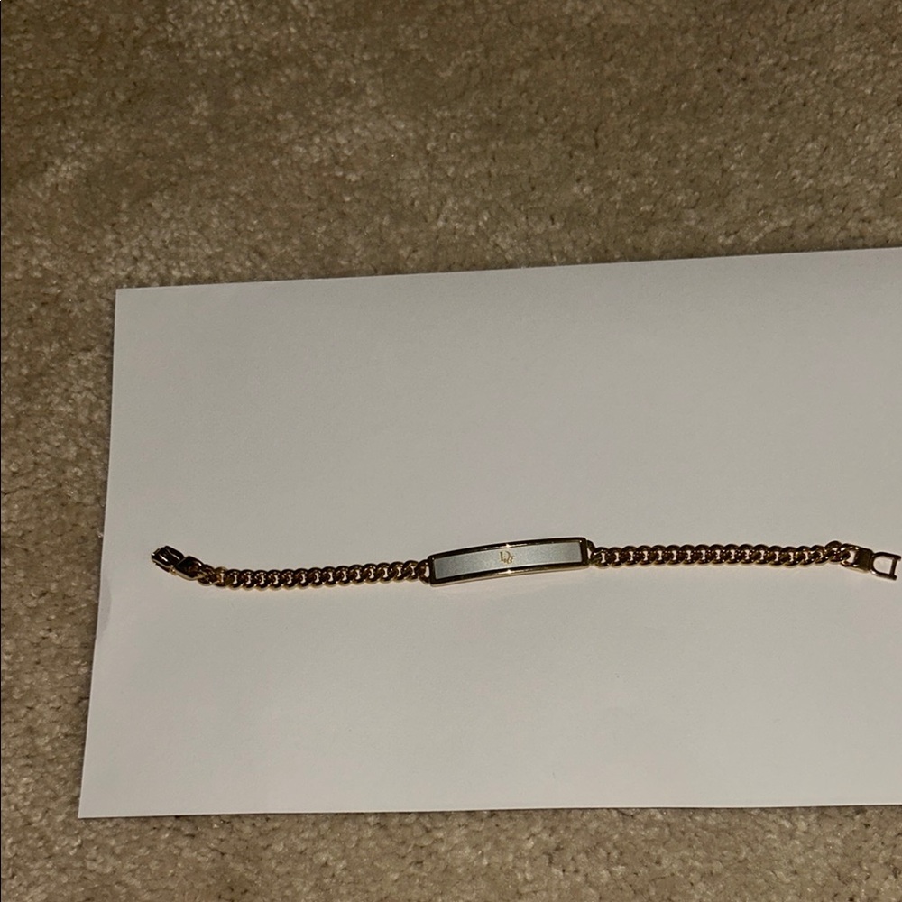 Dior Gold Chain Bracelet - Picture 6 of 7